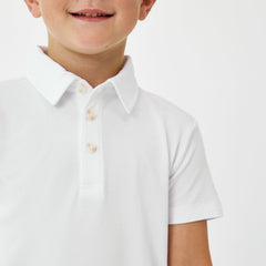 Bright White Polo Shirt