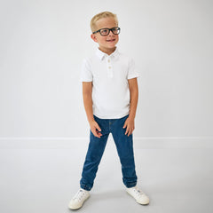 Bright White Polo Shirt