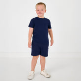Classic Navy Drawstring Shorts