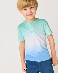 Crystal Cove Henley Tee