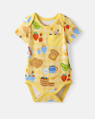 Breakfast Bunch Pocket Bodysuit