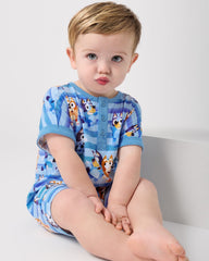 Bluey Dance All Day Dolman Henley Romper