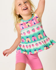 Ladybug Lane Peplum Tank