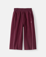 Classic Burgundy Wide Leg Pant