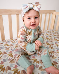 Kaleidoscope Dreams Fitted Crib Sheet