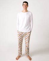 Kaleidoscope Dreams Ribbed Men's Pajama Pants