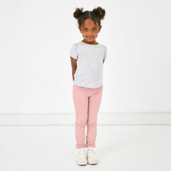 Mauve Blush Denim Jegging