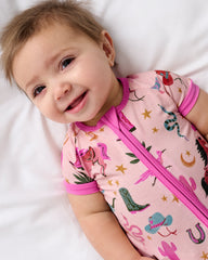 Pink Rancher Roundup Shorty Zippy