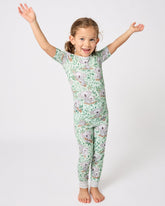 Koala Cuddles Two-Piece Short Sleeve & Pants Pajama Set
