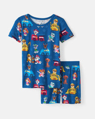 PAW Patrol Adventure Bay Heroes Two-Piece Short Sleeve & Shorts Pajama Set