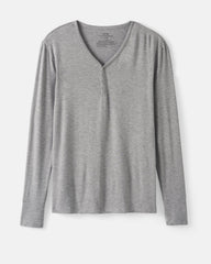 Heather Gray Women's Pajama Top