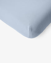 Light Fog Fitted Mini Crib Sheet