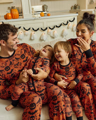 Midnight Mischief Women's Long Sleeve Pajama Top