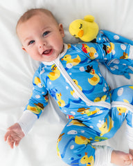 Bubbles the Rubber Ducky Sleepyhead Lovey