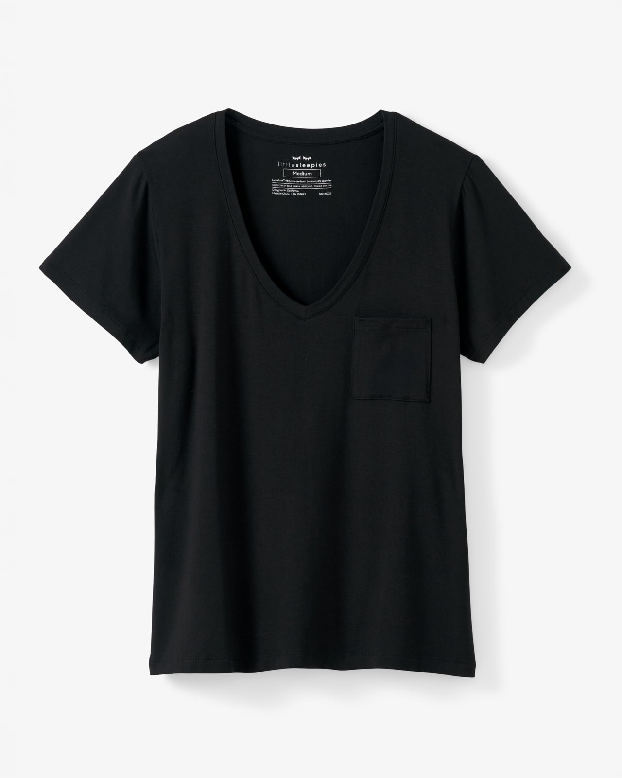 Black Women's Perfect Pocket Tee