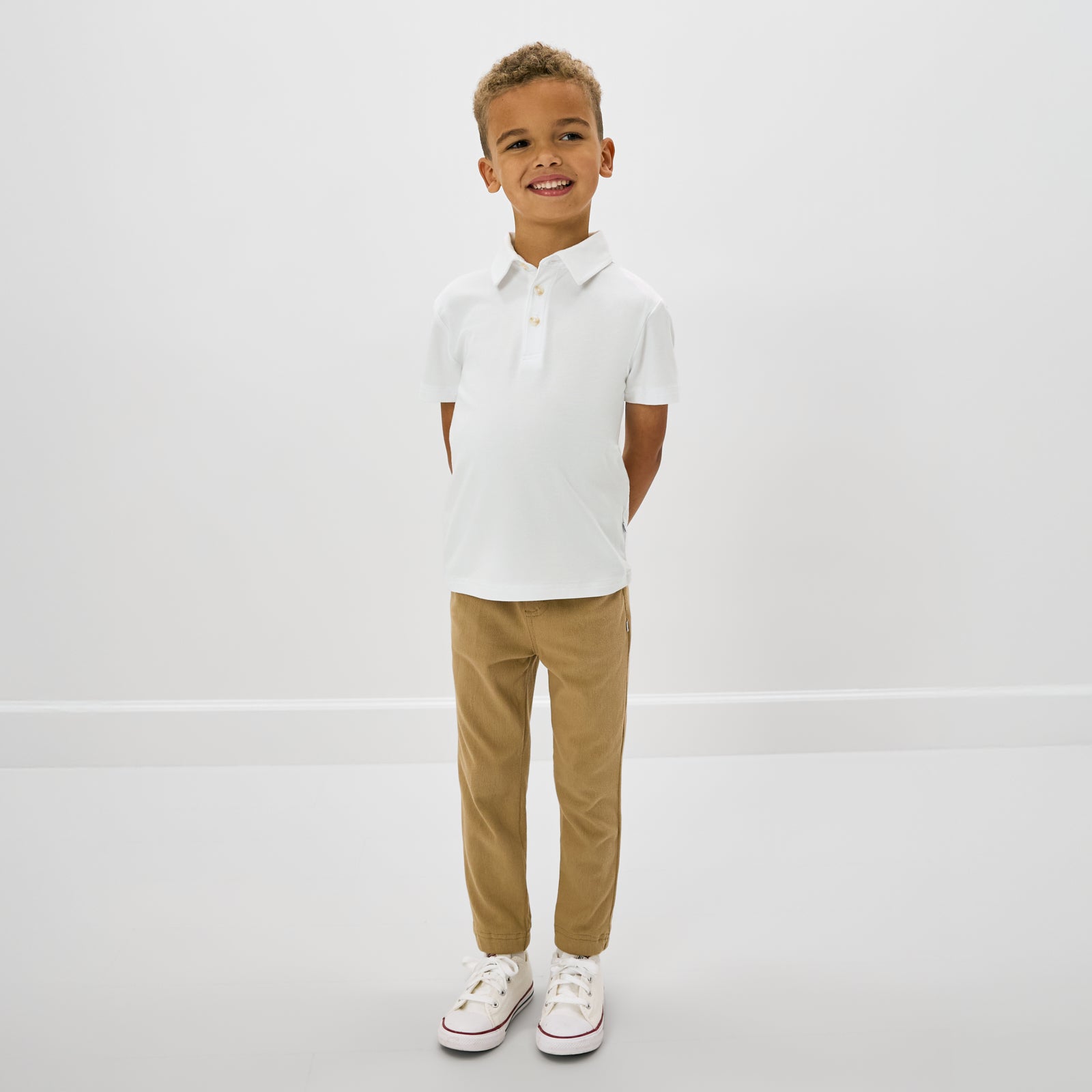 Bright White Polo Shirt