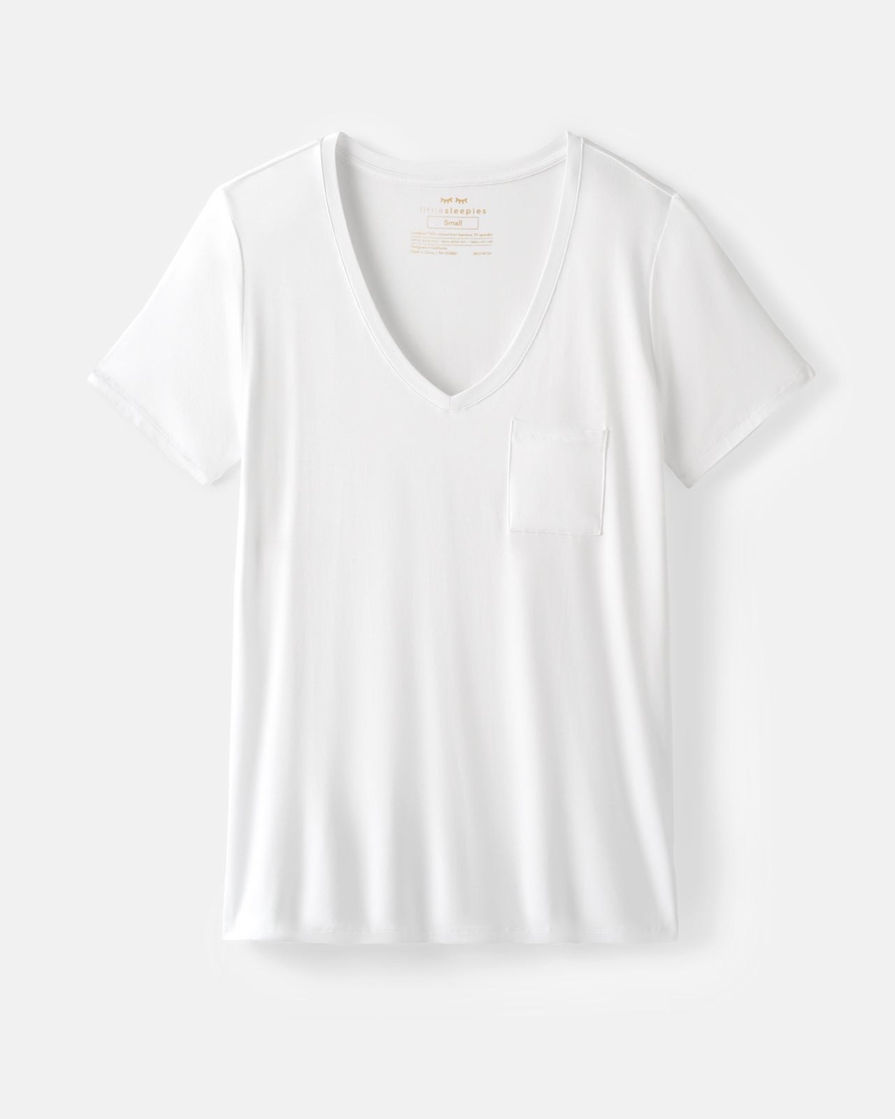 Bright White Women's Perfect Pocket Tee
