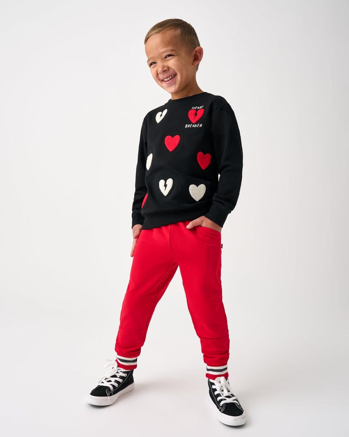 Rebel Hearts Crewneck Sweatshirt