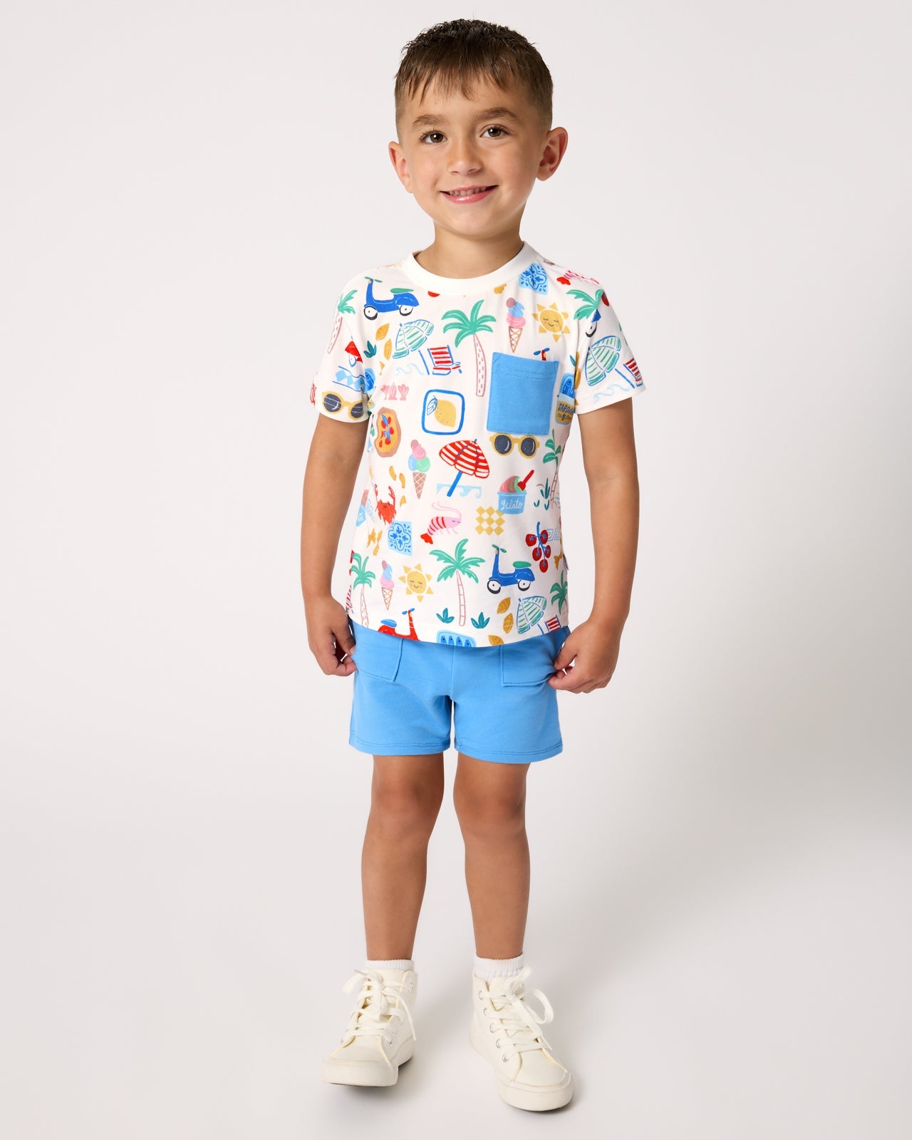 Ciao Bella Relaxed Pocket Tee
