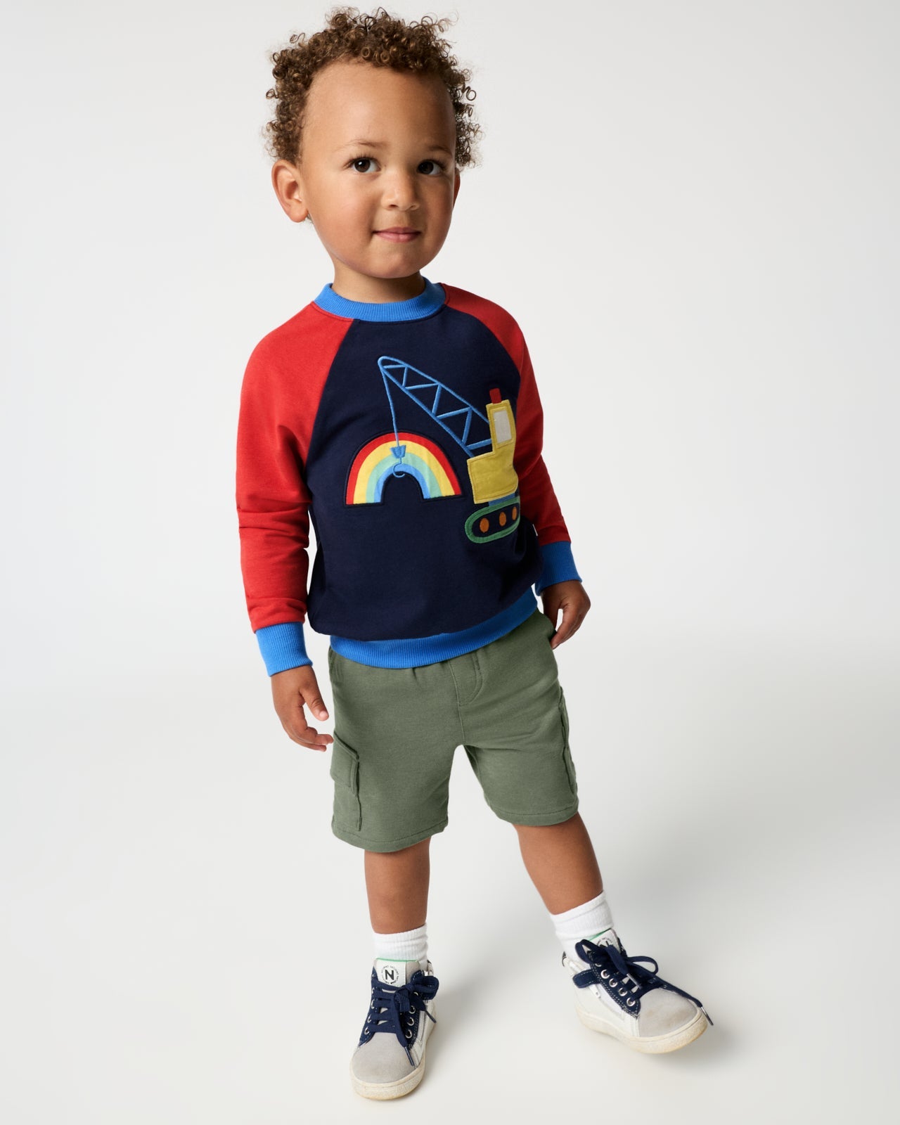 Rainbow Trucks Crewneck Sweatshirt