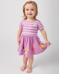 Bluey Friends Forever Short Sleeve Dress with Bloomer