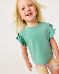 Cool Jade Flutter Tee