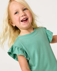 Cool Jade Flutter Tee