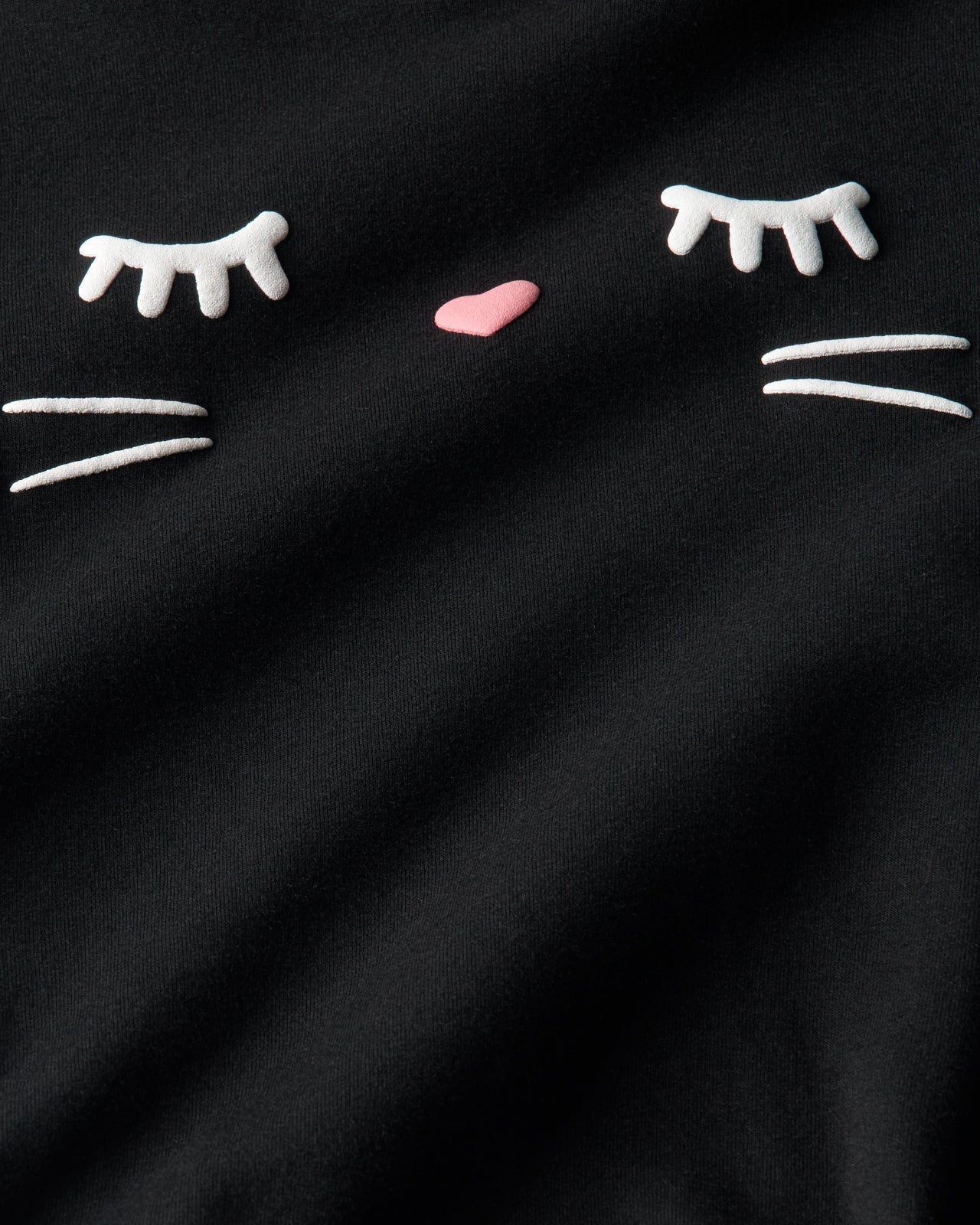 Black Cat Peplum Hoodie