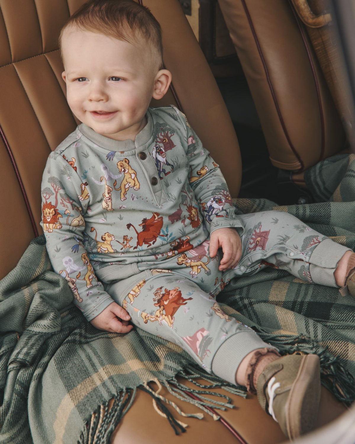Disney Simba's Safari Henley Romper