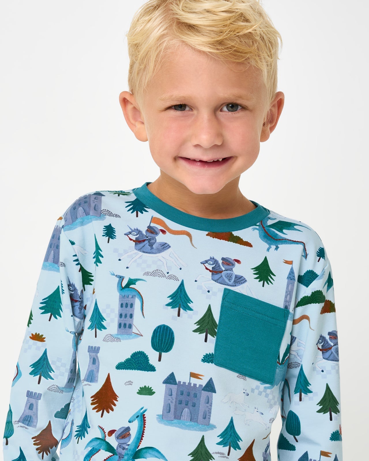 Knight's Quest Relaxed Pocket Tee