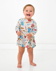 Little Chef Twirl Dress with Bodysuit