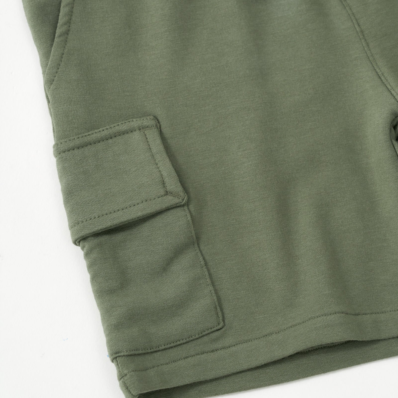 Olive Cargo Shorts