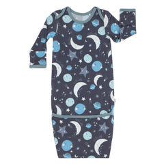 Blue To the Moon & Back Infant Gown