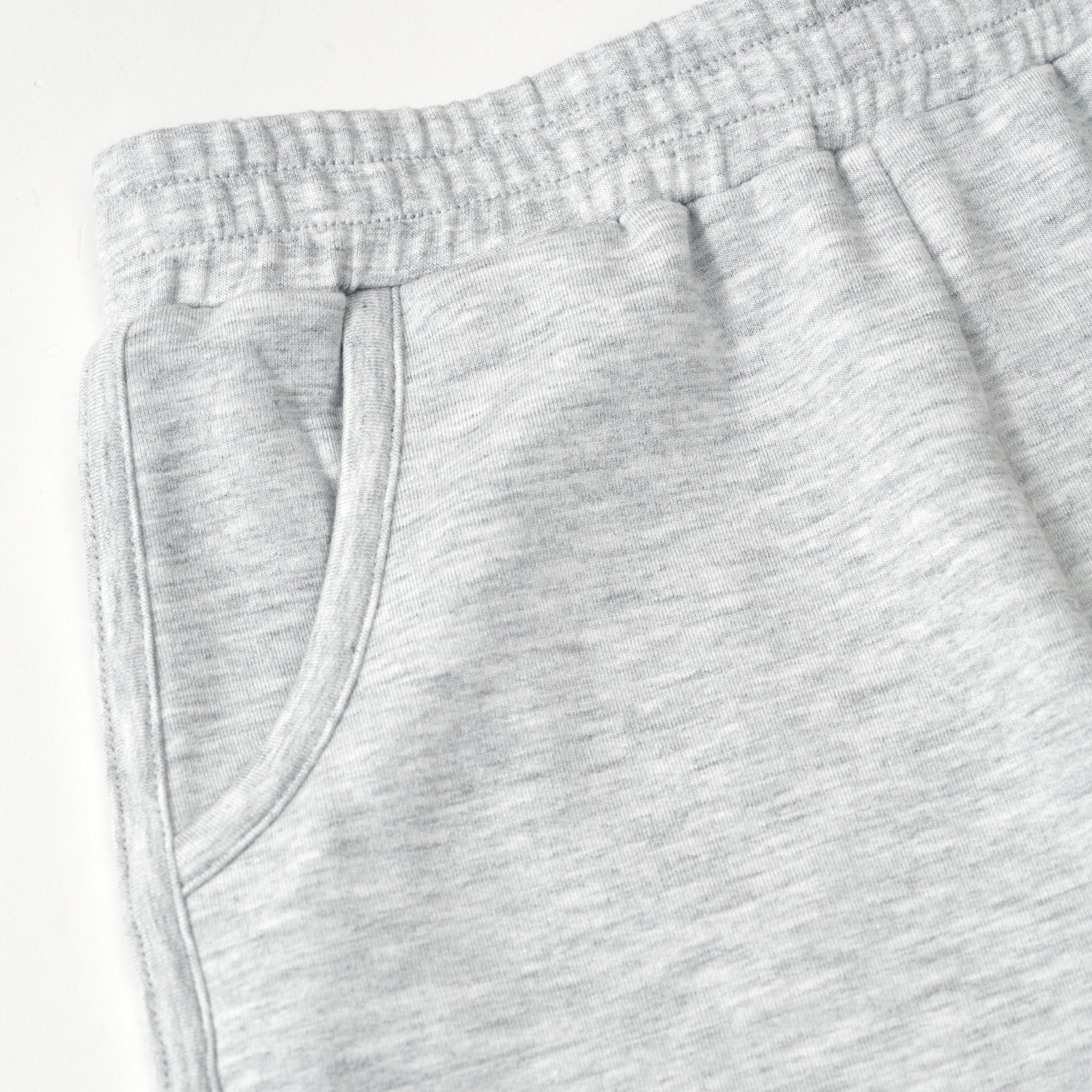 Light Heather Gray Dolphin Shorts