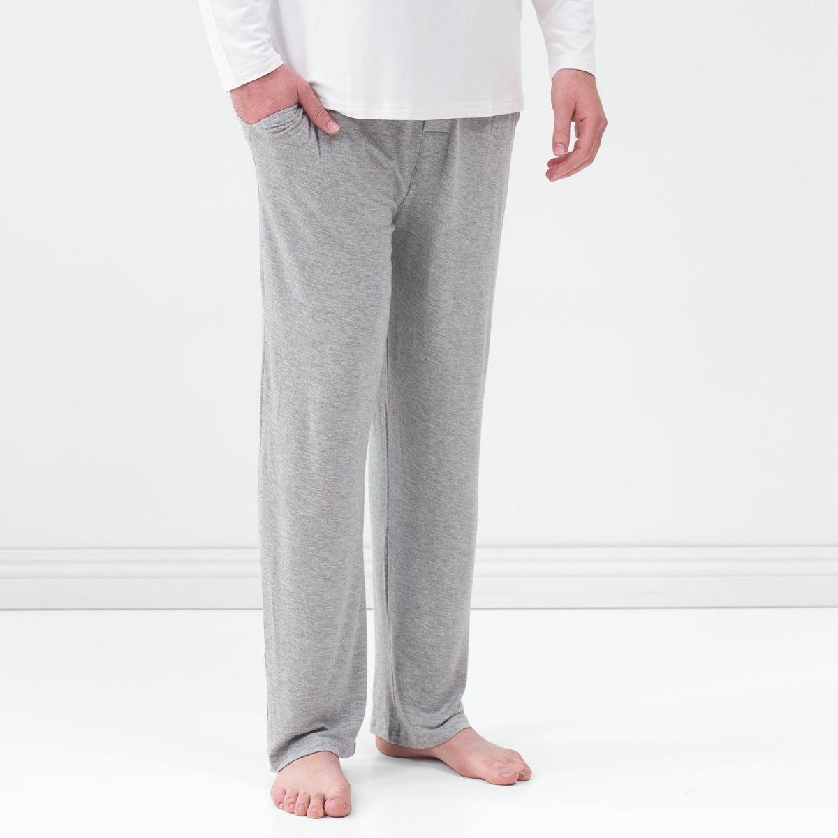 Heather Gray Men's Pajama Pants