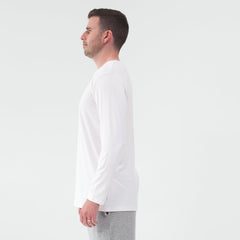 Bright White Men's Pajama Top