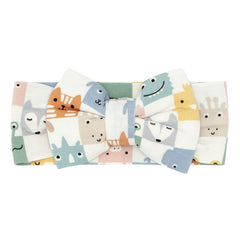 Check Mates Luxe Bow Headband