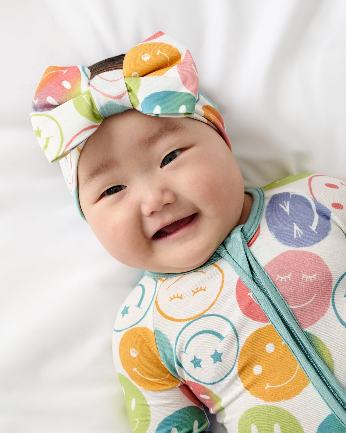 Positive Vibes Luxe Bow Headband