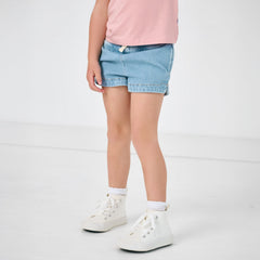Light Blue Denim Shorts