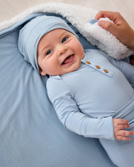 Light Fog Ribbed Mini Cloud Blanket®