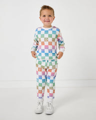 Ombre Cheery Checks Jogger