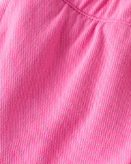 Pink Spark Denim Shorts
