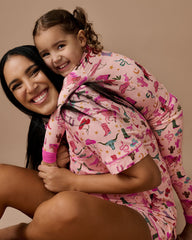 Pink Rancher Roundup Two-Piece Pajama Set