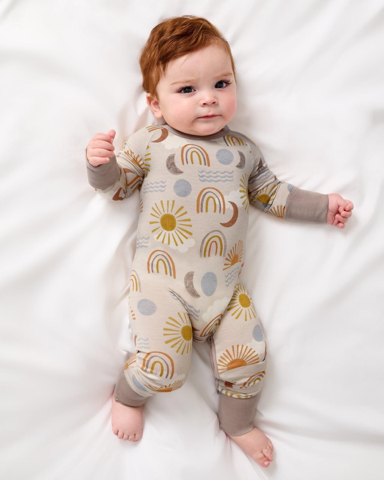 Desert Sunrise Crescent Zippy