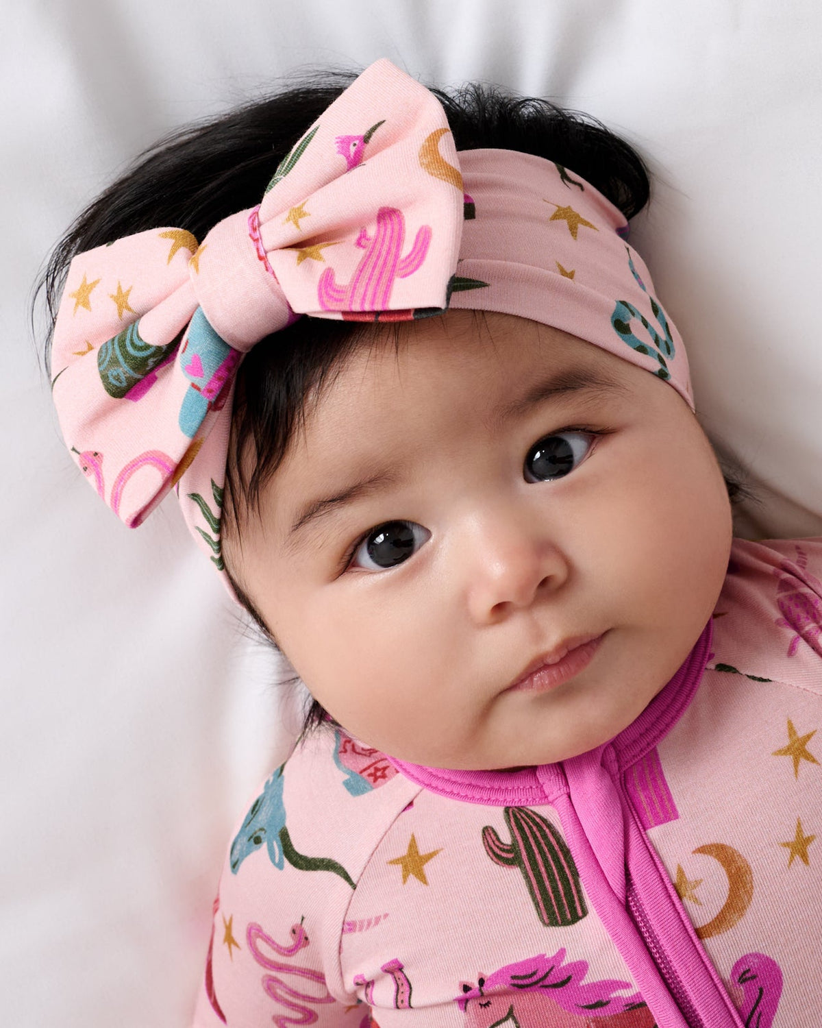 Pink Rancher Roundup Luxe Bow Headband