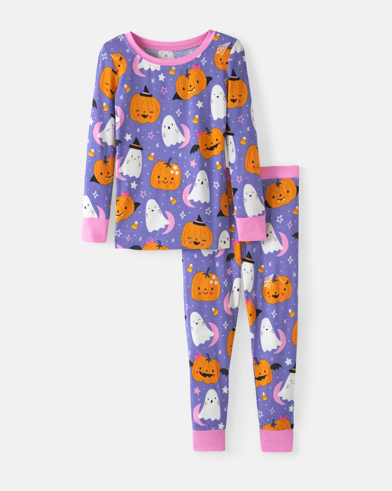 Moonlit Magic Purple Two-Piece Pajama Set