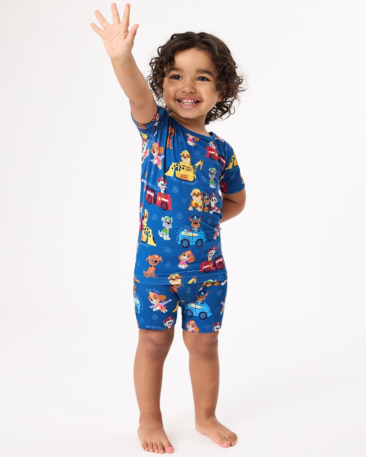 PAW Patrol Adventure Bay Heroes Two-Piece Short Sleeve & Shorts Pajama Set