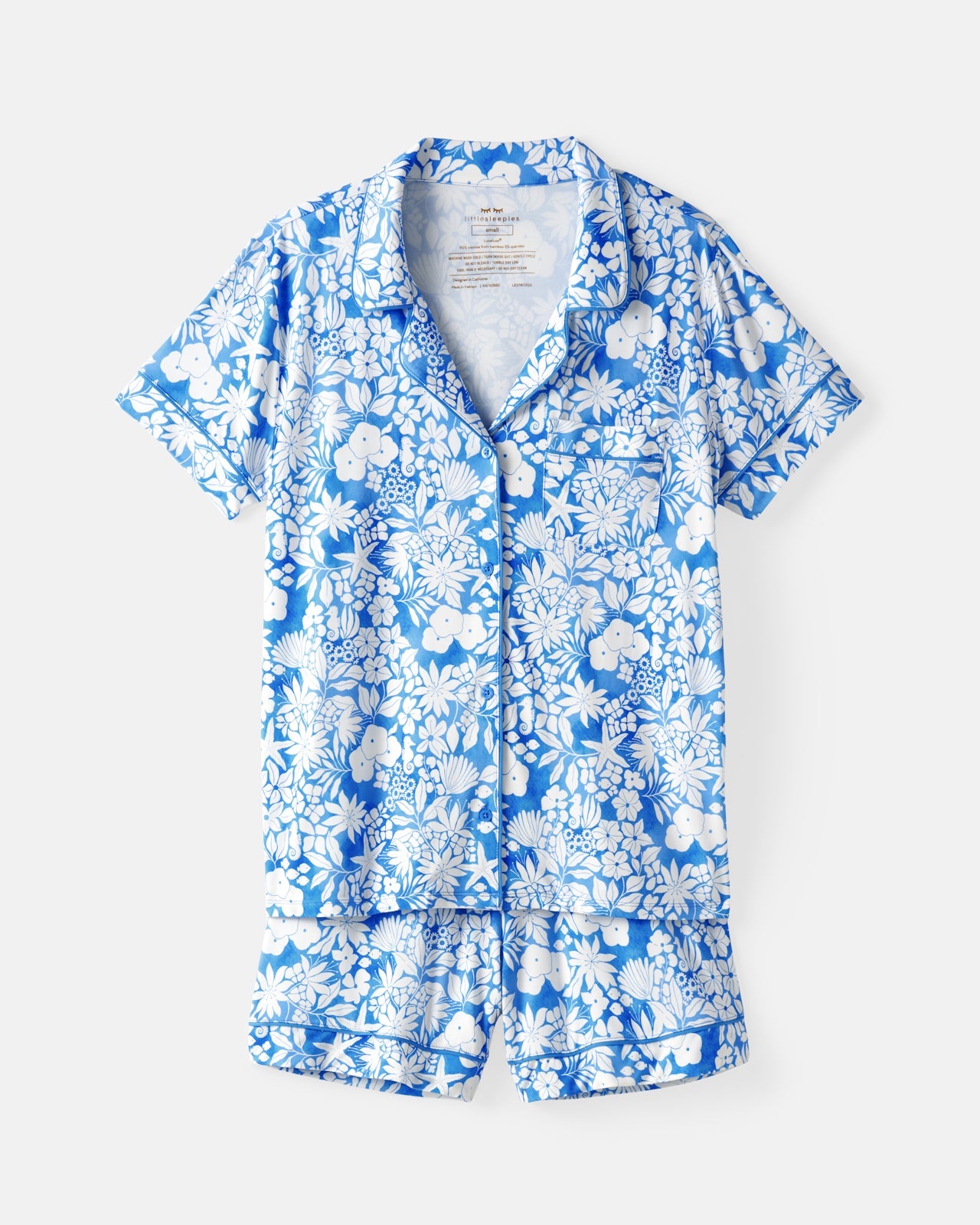 Azure Garden Women's Pajama Set