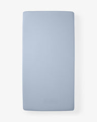 Light Fog Fitted Mini Crib Sheet