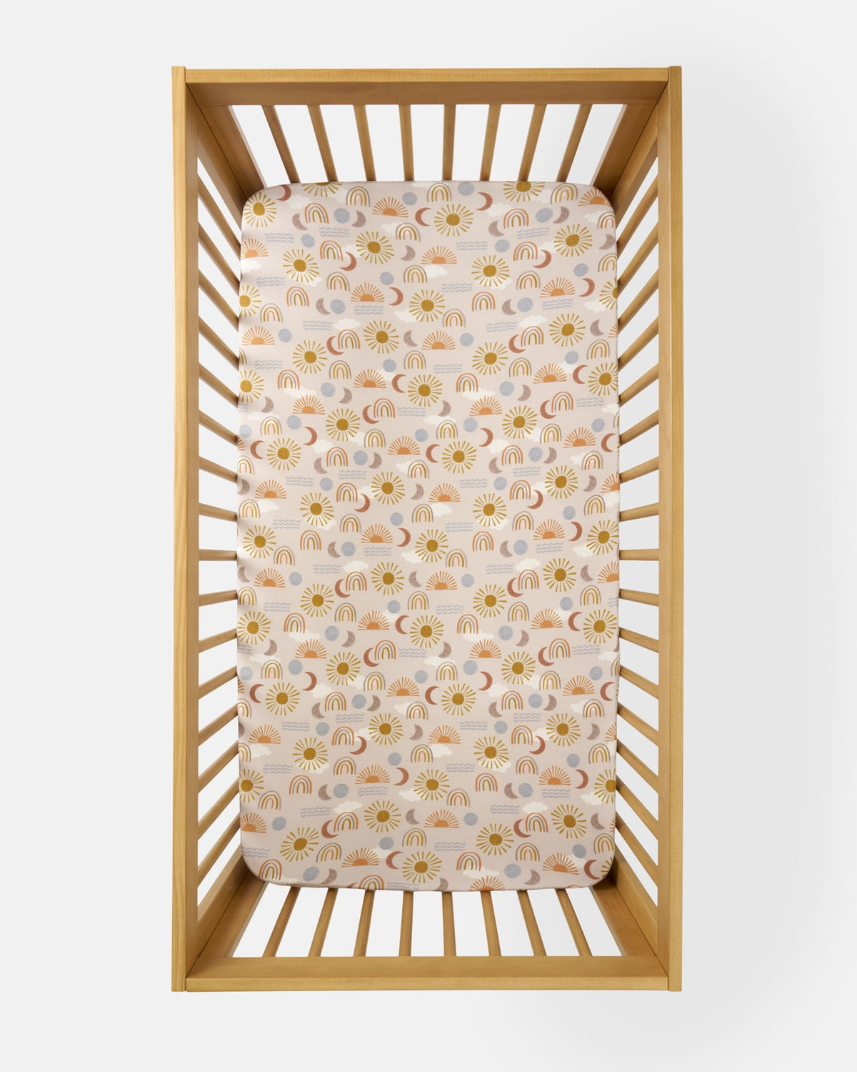 Desert Sunrise Fitted Crib Sheet